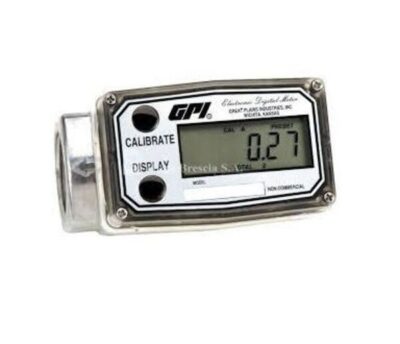 CAUDALIMETRO DIGITAL CTURBINA 1 ALUM. GPI